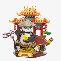 Pantasy Stavebnice - Kungfu Panda &quot;Dragon Warrior 32cm 
(with button cell)