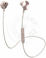 I.am+ Buttons Bluetooth Wireless Headphones - růžovozlatá