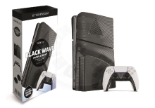 Výměnný kryt Black Wave pro PlayStation 5 Slim Disk/Digital