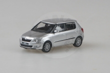 ABREX - Škoda Fabia II FL (2013) 1:43 - Stříbrná Brilliant Metalíza