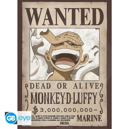 ONE PIECE - Poster Chibi 52x38 - Wanted Luffy Wano_(1)