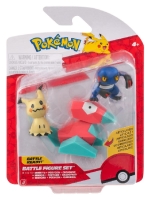 Pokémon Battle Figure 3-Pack Mimikyu, Porygon, Croagunk Pokémon Battle Figure 3-Pack Mimikyu, Porygon, Croagunk