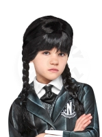 Dětská paruka Wednesday Addams Dětská paruka Wednesday Addams