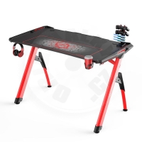 Ultradesk herní stůl Invader - červený