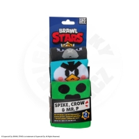 Ponožky - Brawl Stars (Spike, Crow &amp; Mr. P) EU 35-45 / USA 4-11 / UK 2-10