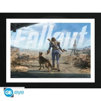 FALLOUT - Framed print "Sole Female Survivor" (30x40) FALLOUT - Framed print "Sole Female Survivor" (30x40)
