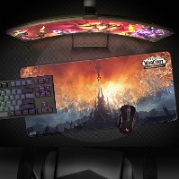 Blizzard - World of Warcraft Shadowlands - Shattered Sky podložka pod myš - velikost XL