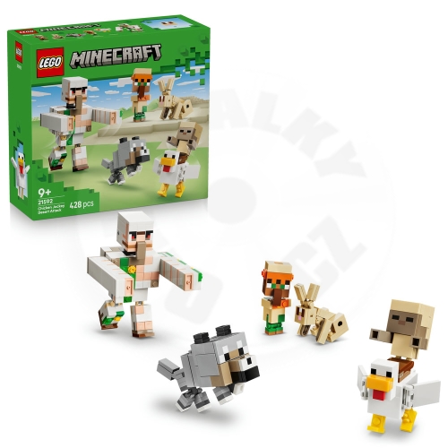 LEGO® Minecraft® 21592 Kuřecí žokej a útok v poušti_(1)
