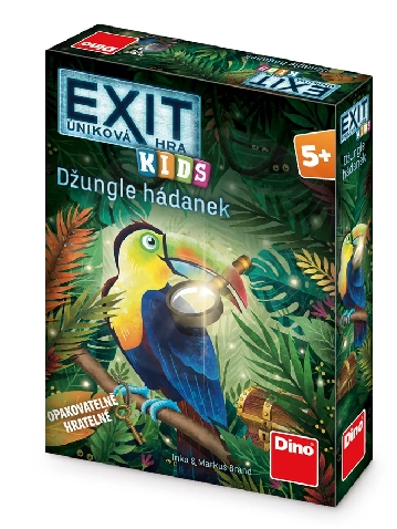 Exit úniková hra pro děti: Džungle hádanek