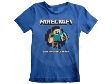 Minecraft Crafting since Alpha - dětské tričko - S