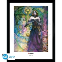MAGIC THE GATHERING - zarámovaný plakát "Liliana" - 30 x40 cm