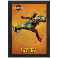 Pixel Frames PLAX Street Fighter 6: Dee Jay 25x30