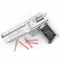 Reobrix 77001 Pistole D-Eagle