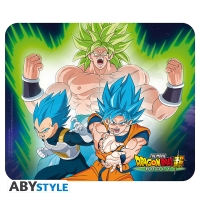 DRAGON BALL BROLY - Flexible mousepad - Broly VS Goku &amp; Vegeta