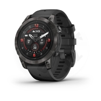 Garmin epix™ Pro (Gen 2) Sapphire Edition, 47 mm, 
Carbon Gray DLC Titanium with Black Ba