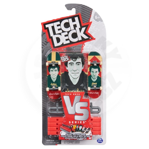 TECH DECK Fingerboard dvojbalení s překážkou - Chocolate (4)