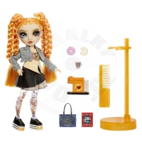 Rainbow High Sparkle &amp; Shine Fashion panenka - Clementine (Orange)