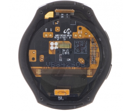 Samsung originální LCD a dotyková vrstva pro Gear S2 R720 - černá