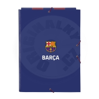 FC BARCELONA Desky na dokumenty formátu A4 s gumičkou