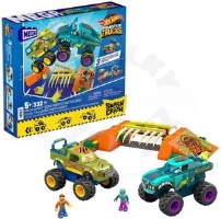 Mattel Mega Hot Wheels: Monster Trucks Smash & Crash - Mega-Wrex™ Boneyard Stunt Cou Mattel Mega Hot Wheels: Monster Trucks Smash & Crash - Mega-Wrex™ Boneyard Stunt Cou