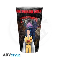 ONE PUNCH MAN - Large Glass - 400ml - One against all