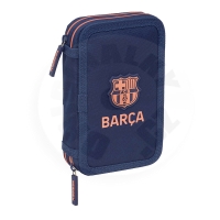 Dvoupatrový penál BARCELONA FC 25/26 Second - vybavený 29ks