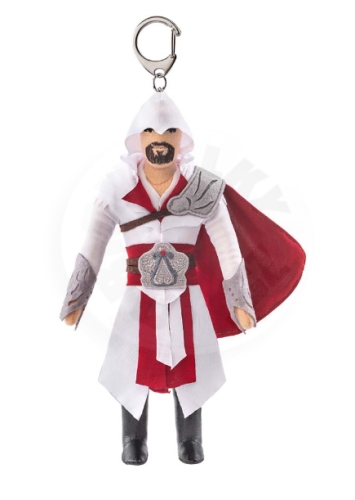 Plyšová klíčenka - Assassin's Creed: Ezio Auditore 21 cm
