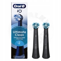 Oral-B iO Ultimate Clean Black, 2ks - náhradní hlavice Oral-B iO Ultimate Clean Black, 2ks - náhradní hlavice