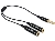 Delock adaptér stereo jack 3,5 mm samec,3 pin > 2 x stereo jack 3,5 mm samice