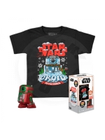 Funko Pocket Pop! &amp; Tee Star Wars - Holiday R2-D2 - figurka a dětské tričko - M