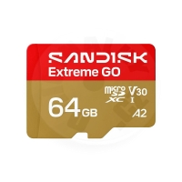 Sandisk MicroSDXC Extreme GO 64GB, UHS-I U3, V30, 170 mb/s