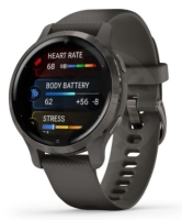 Garmin Venu 2S - Černá s černým řemínkem (sleva viz popisek)