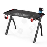 Ultradesk herní stůl Invader - černý
