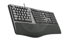 C-TECH KB-113E, USB ergonomická klávesnice CZ/SK (PC)