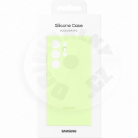 Samsung Silikonový zadní kryt pro S24 Ultra - světle zelená