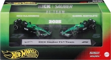 Hot Wheels 2 KS PREMIUM FORMULA 1 KICK SAUBER HULKENBERG &amp; BARTOLETO