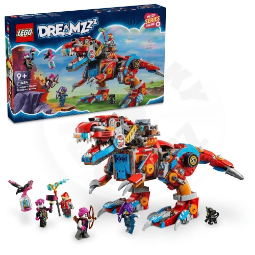 LEGO® DREAMZzz™ 71484 Cooper a jeho robotický dinosaurus C-rex_(1)