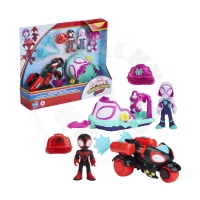 Hasbro Spiderman Marvel Spidey a jeho úžasní přátelé + 2 záchranná vozidla