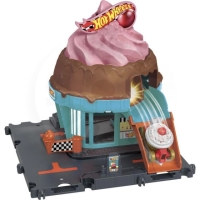Mattel Hot Wheels Městská rallye zmrzlinárna