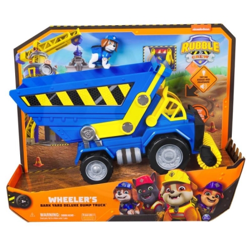 PAW PATROL RUBBLE & CREW INTERAKTIVNÍ VOZIDLO SE ZVUKY WHEELER