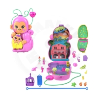 Mattel Polly Pocket - Opičí máma s mládětem