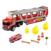 Mattel Matchbox: Hasičské auto s transportérem