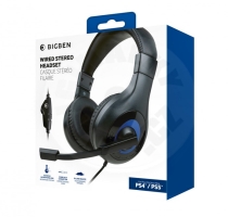 BigBen Wired Stereo Headset (PS4/PS5) černá