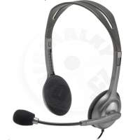 Logitech kabelový USB Headset H110 - černá