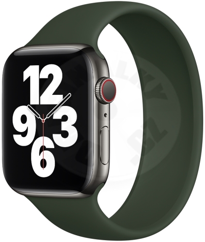Apple Watch sportovní řemínek 44 mm tmavě zelená