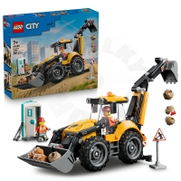 LEGO® City 60480 Žlutý nakladač s rypadlem