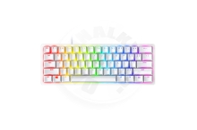 Razer Huntsman Mini - Red Switches (DE Layout) - bílá