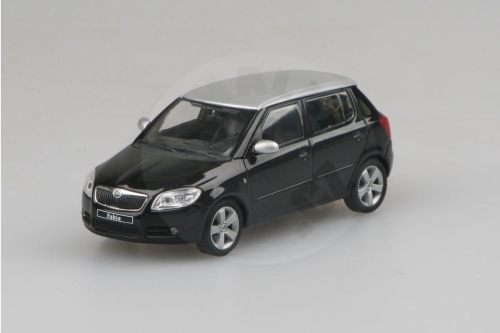 ABREX - Škoda Fabia II (2006) 1:43 - Černá Magic Metalíza