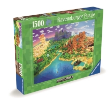 Puzzle - Minecraft: Svět Minecraftu - 1500 dílků