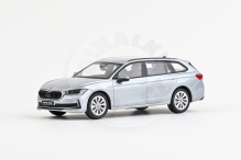 ABREX - Škoda Superb IV Combi (2023) 1:43 - Stříbrná Pebble Metalíza